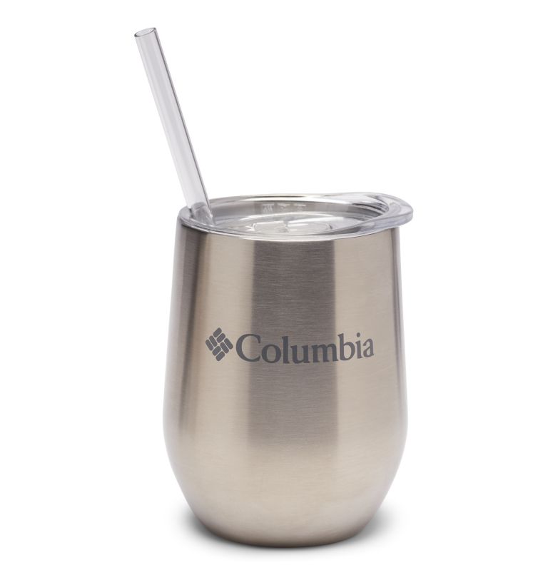 12 fl. oz. Double Wall Vacuum Tumbler Straw | 029 | O/S, Color: Stainless, image 1