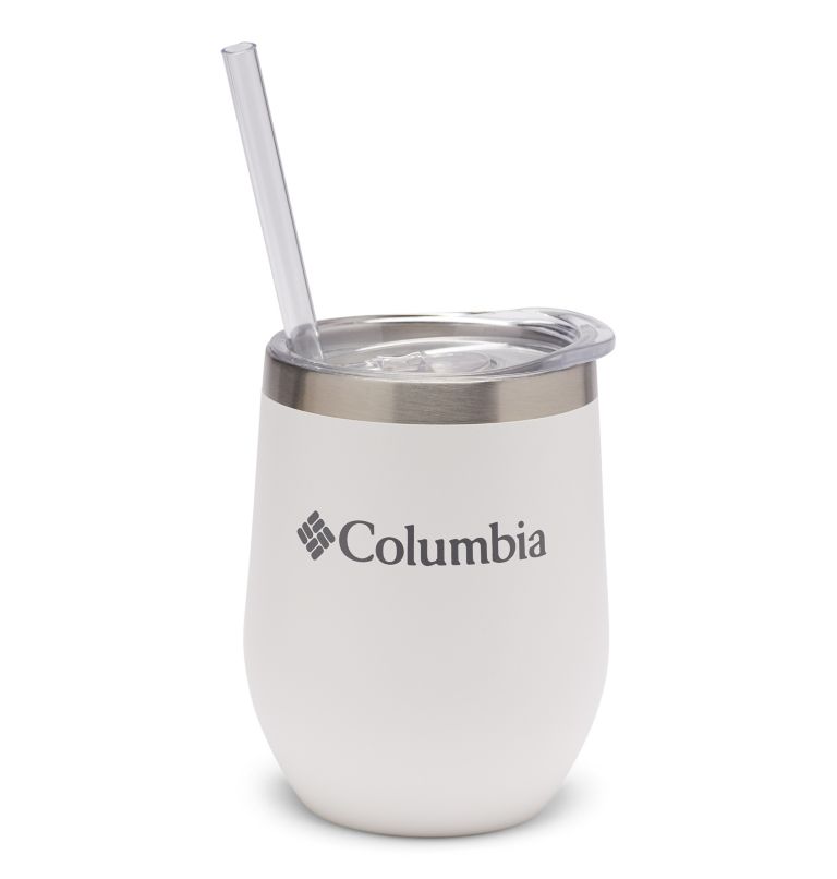 12 Oz Cocktail W/Straw | 100 | O/S, Color: White, image 1