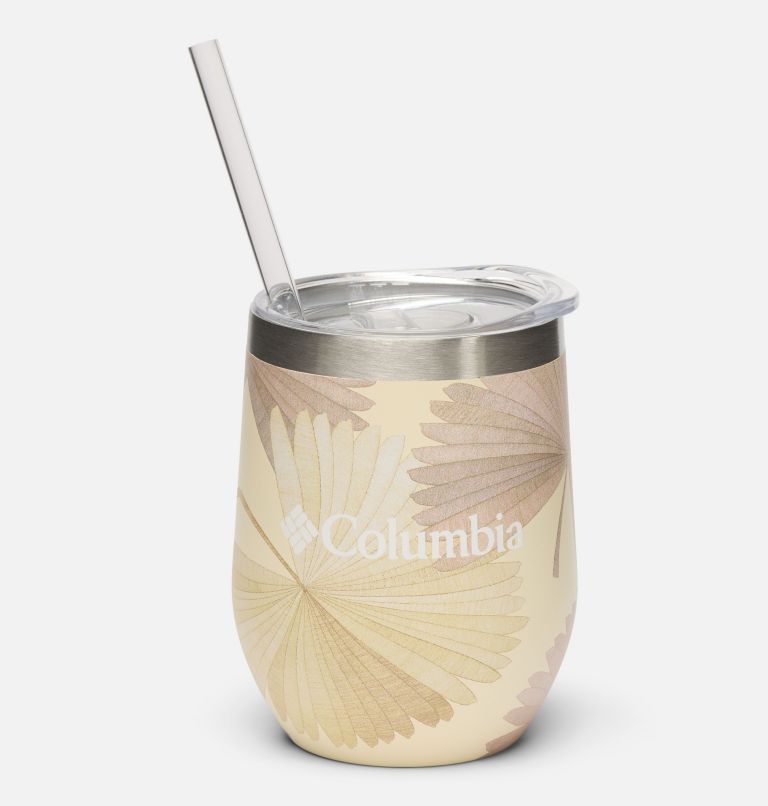 Insulated Tumbler with Straw - 12 ounces, Color: Rays Lemon Wash, image 1