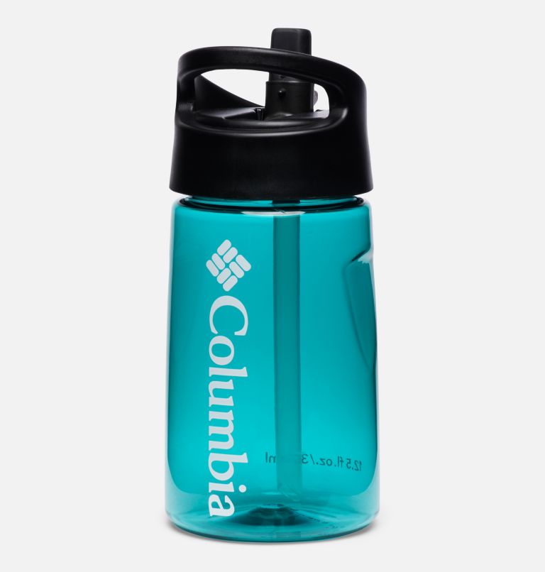 BPA-Free Straw-Top Bottle 12oz, Color: Tropic Water, image 2