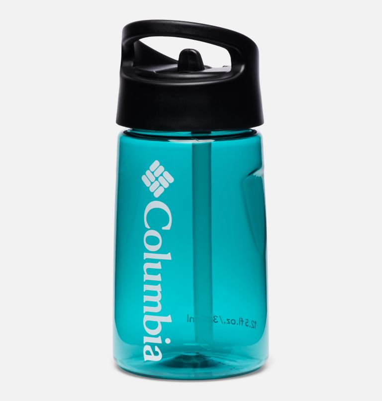 BPA-Free Straw-Top Bottle - 12 oz, Color: Tropic Water, image 1