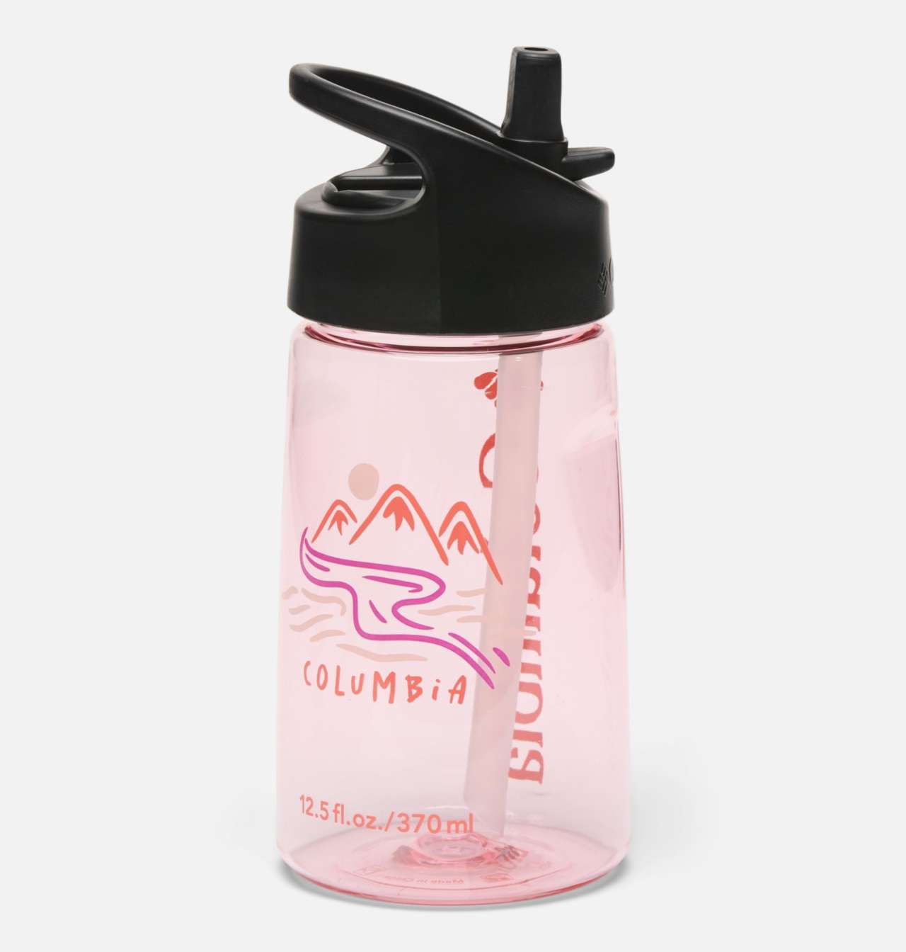 BPA-Free Straw-Top Bottle - 12 oz 2