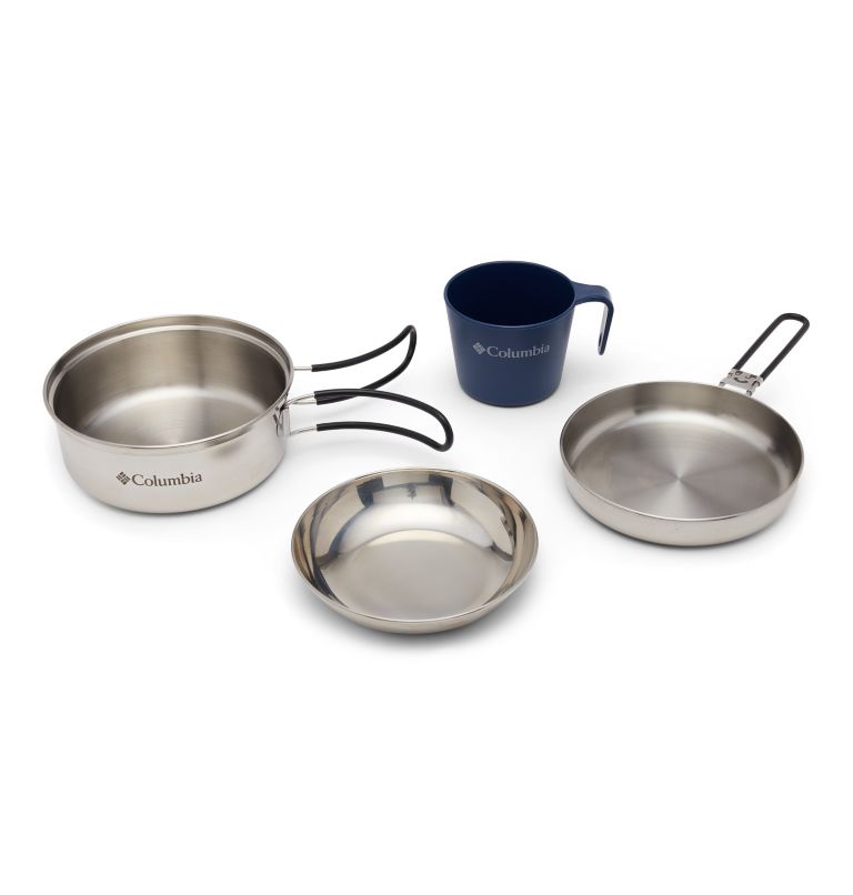 Stainless Steel Mess Kit | 029 | O/S, Color: Stainless, image 1