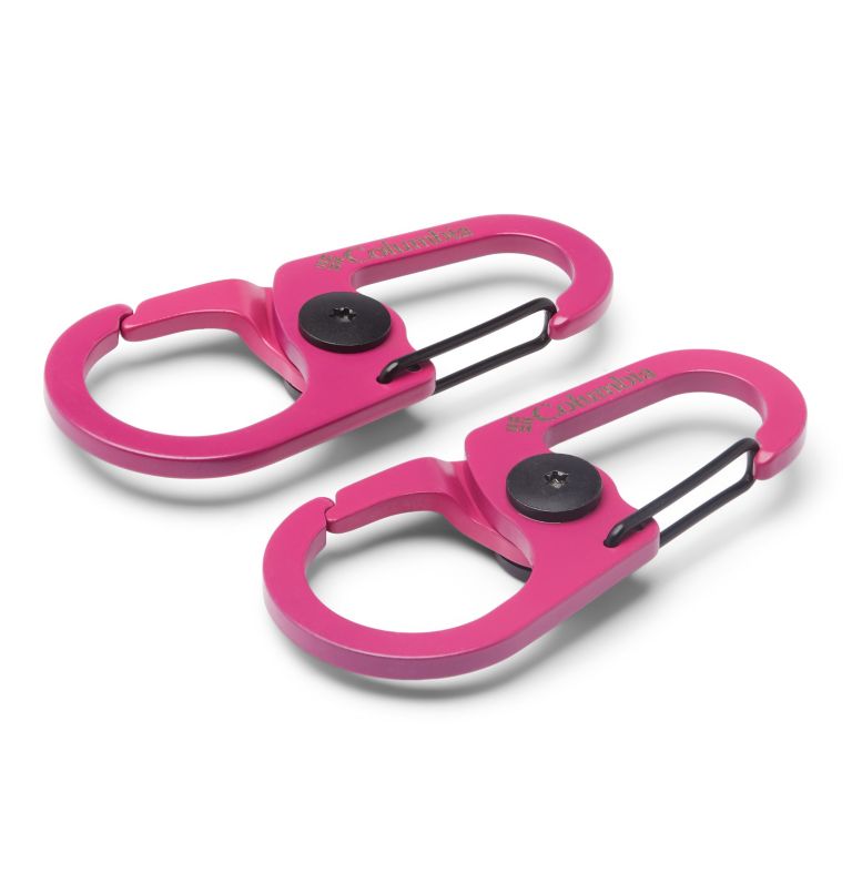 Dual Clip Carabiner 2 Pack | 612 | O/S, Color: Pink, image 1