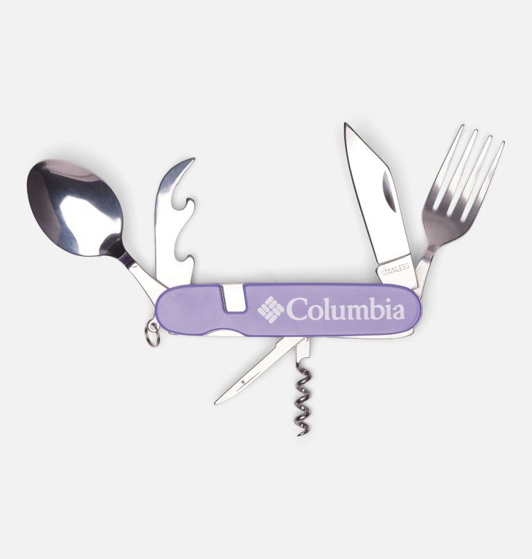7 Function Foldable Utensil Set, Color: Purple Lotus, image 1