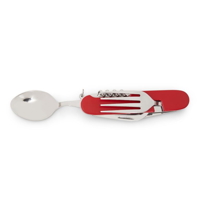 Thumbnail: 7 Function Foldable Utensil Set, Color: Red, image 2