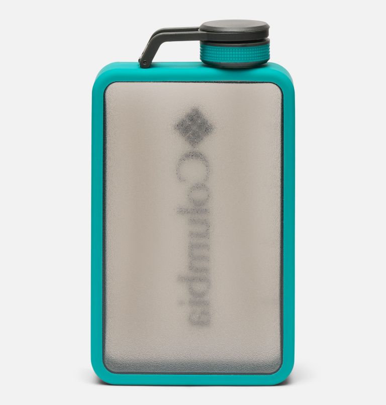 10oz Flask, Color: Tropic Water, image 2