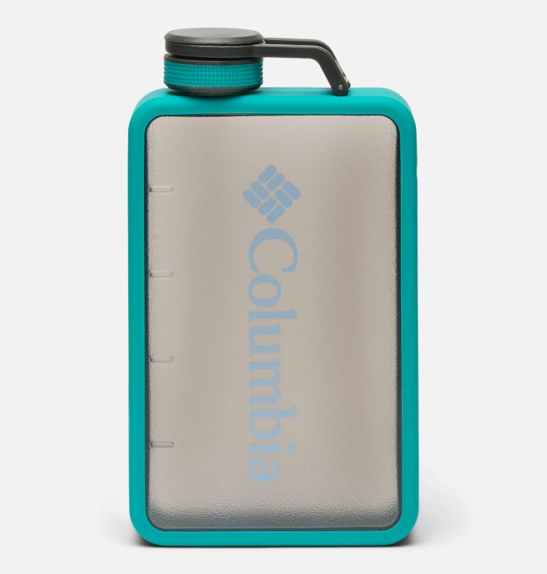 10oz Flask, Color: Tropic Water, image 1