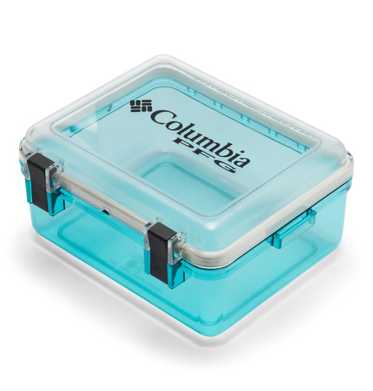 Lexan Medium Gear Box, Color: Gulf Stream Base, Clear lid, image 1