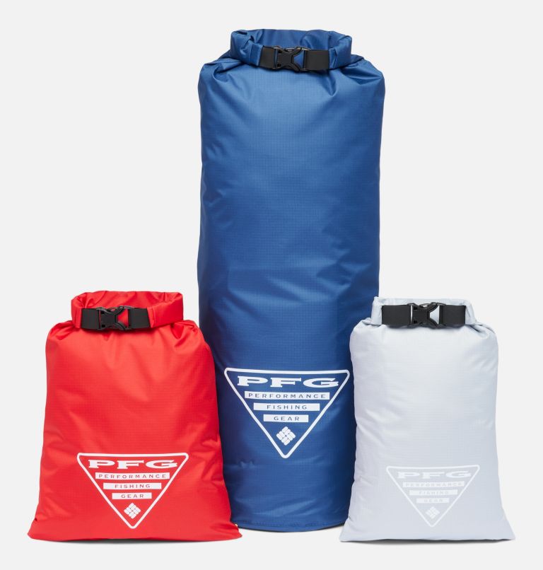 3 PC Dry Bag Set, Color: Red Spark, Cool Grey, Carbon, image 1