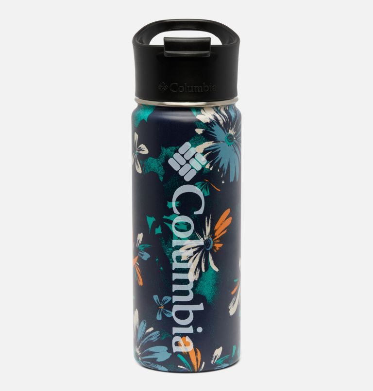 18 fl. oz. SS Double Wall Vacuum Bottle | 470 | O/S, Color: Daisy Print Nocturnal, image 1