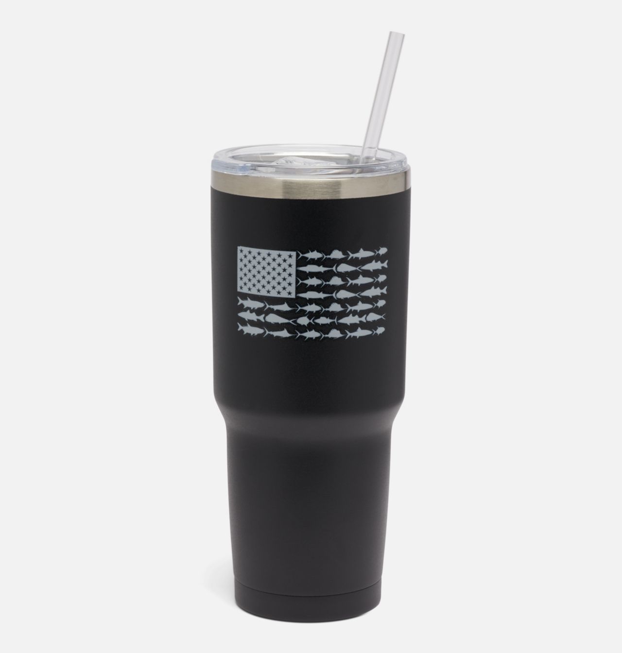 Stainless Steel Vacuum Tumbler With Straw - 30 oz 1