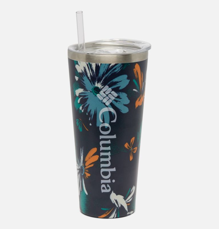 21 fl. oz. All Over Print SS Tumbler | 470 | O/S, Color: Daisy Print Nocturnal, image 1