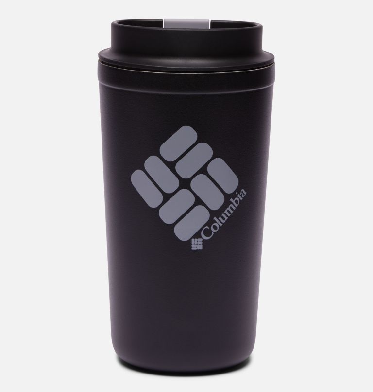 Stainless Steel Coffee Tumbler - 16 oz, Color: BLACK, image 1