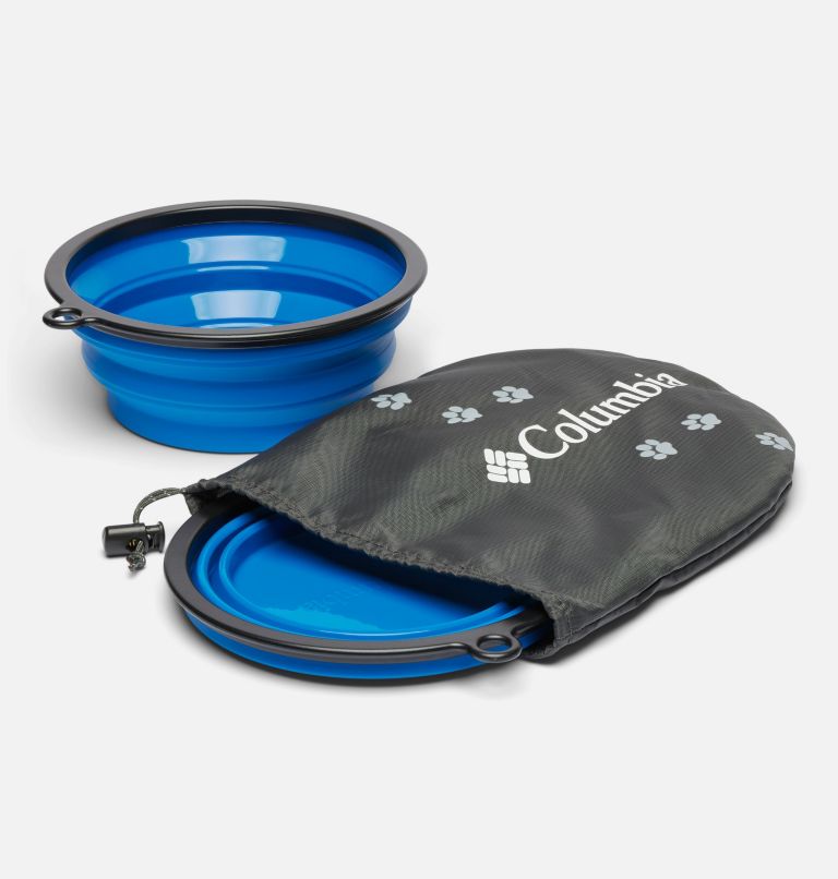 Silver Ridge Collapsible Dog Bowl 2 Pack Set - 32 oz, Color: Bright Indigo, image 1