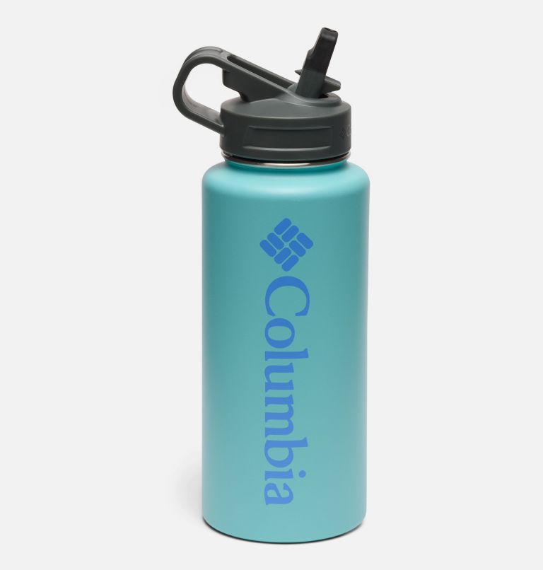 Stainless Steel Vacuum Bottle With Straw - 32 ounces, Color: Eve, image 1