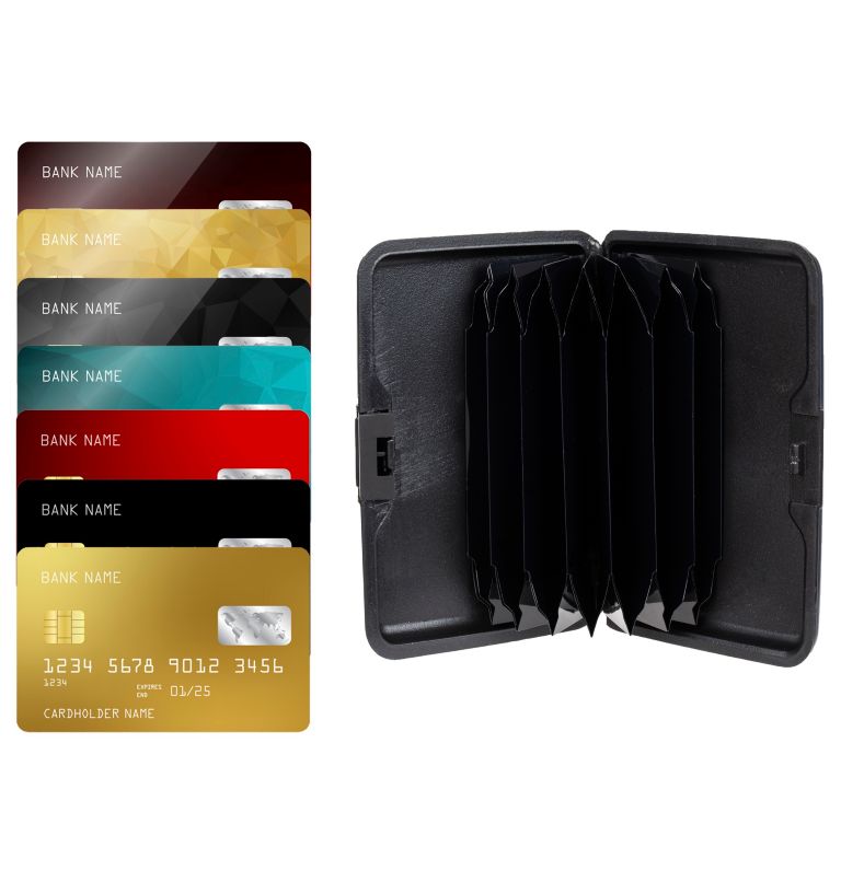 Columbia Security Wallet, Color: Matte Navy, image 8
