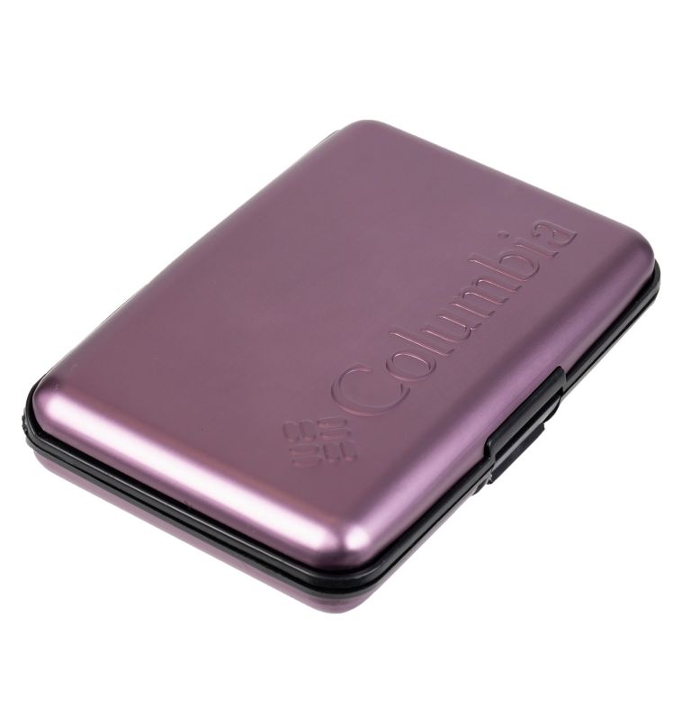 Columbia Security Wallet, Color: MATTE PLUM, image 3