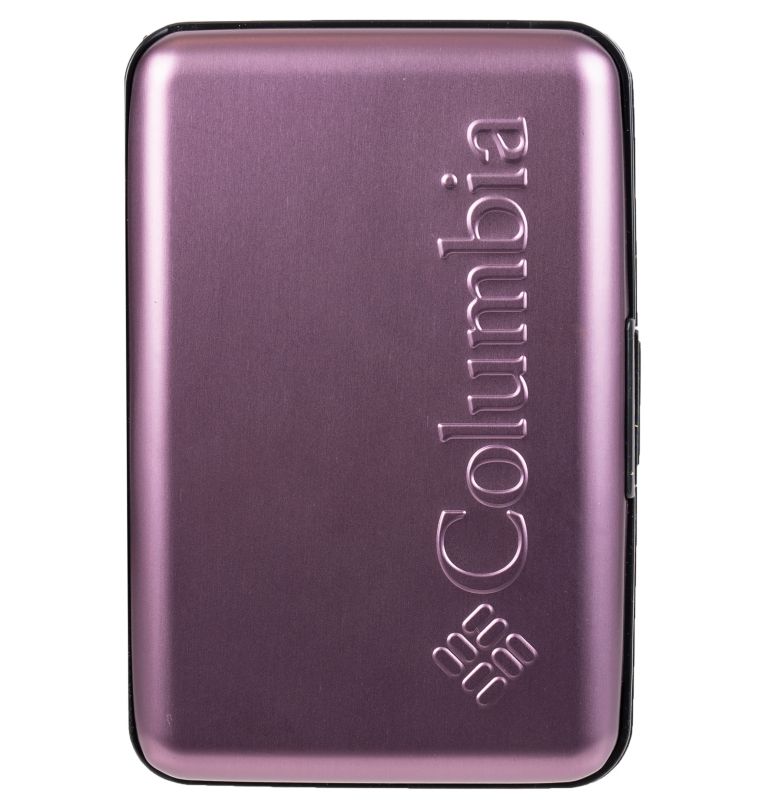 Columbia Security Wallet, Color: MATTE PLUM, image 1