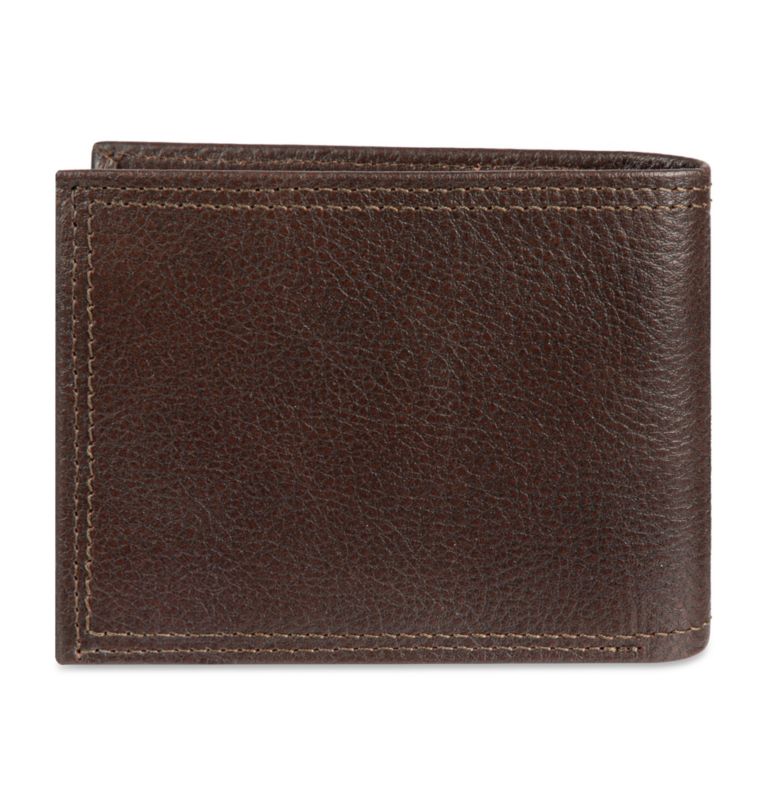 Contact's Genuine Leather Luxury Designer Short RFID Wallets for Men