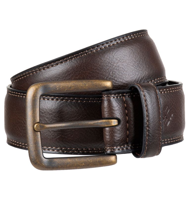 Men's Columbia Casual Belt with Tonal Edge Stitching