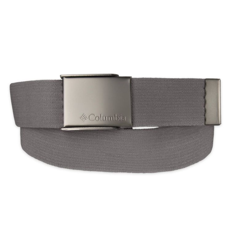 Men's Fabric Stretch Casual Belt, Color: CITY GRAY, image 1