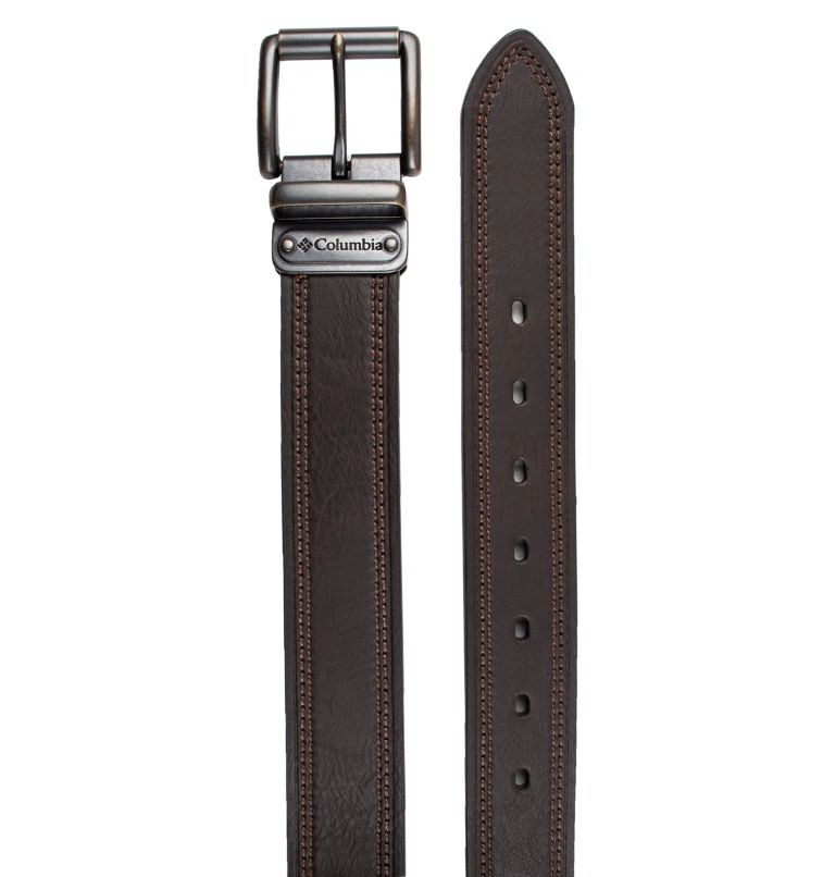 Thumbnail: Men's Poulsbo Belt, Color: Brown/Black, image 2