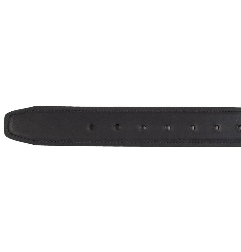 Columbia Men's Leather Double Loop Padded Belt - Black Small