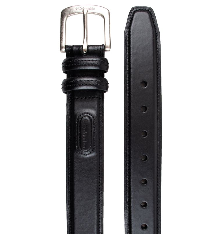 Men's Goose Lake Leather Belt, Color: Black, image 2