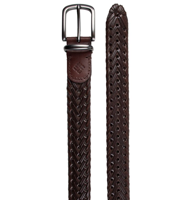 Men's Cottonwood Canyon Leather Belt, Color: Brown, image 2