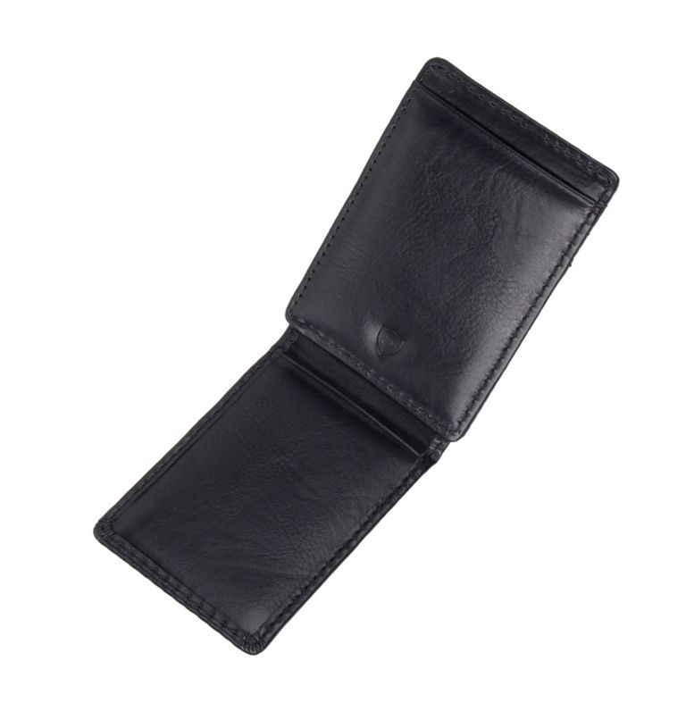 Men's RFID Magnetic Front Pocket Wallet | 010 | O/S, Color: Black, image 3