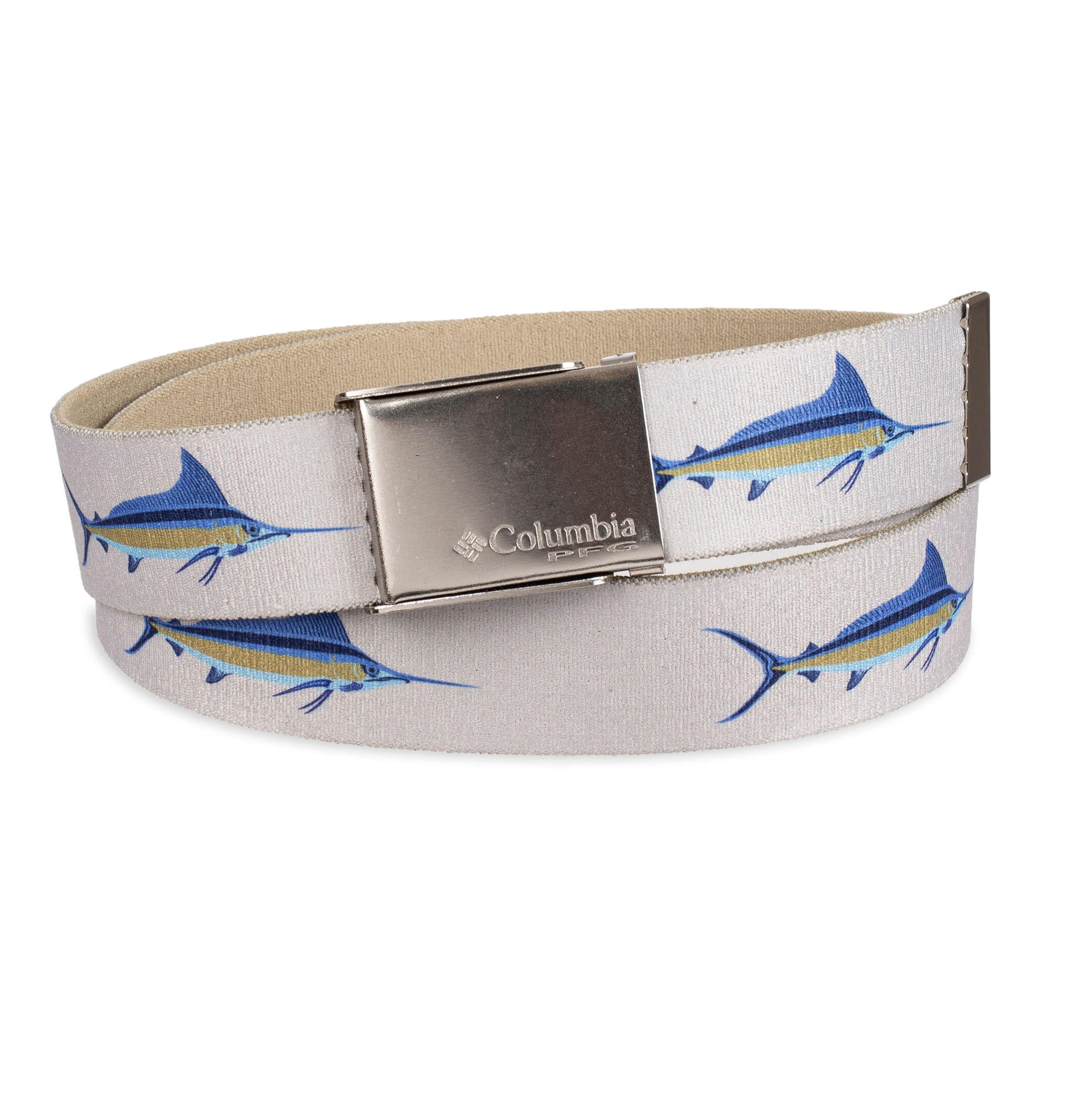 Columbia Men's Web Fish Belt - O/S - Beige