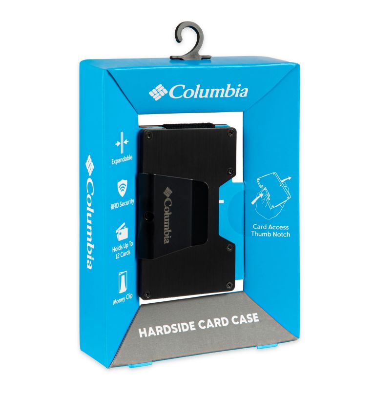 Expandable Card Case with Metal Money Clip, Color: BLACK, image 5