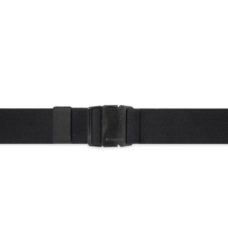 Stretch Webbing Printed Belt, Color: BLACK, image 3