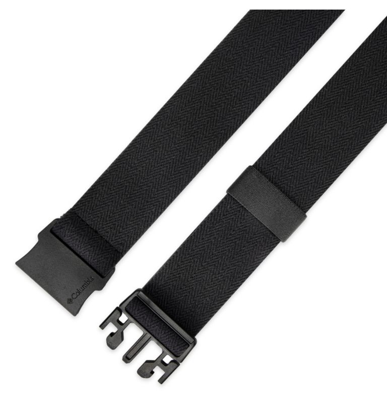 Stretch Webbing Printed Belt, Color: BLACK, image 5