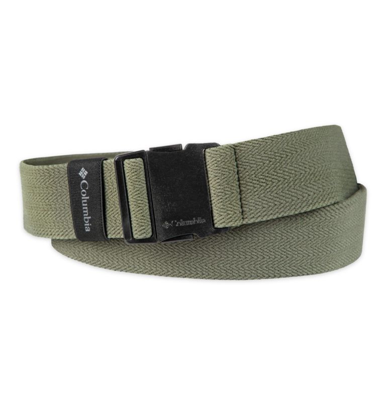 Stretch Webbing Printed Belt, Color: OLIVE, image 1