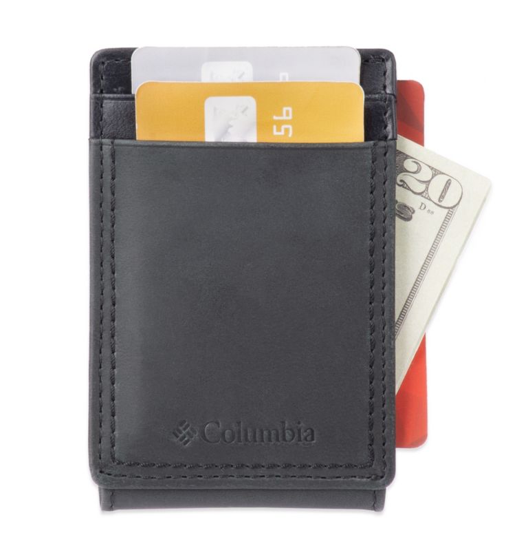 Men’s Zion Park Front Pocket Wallet, Color: Black, image 4