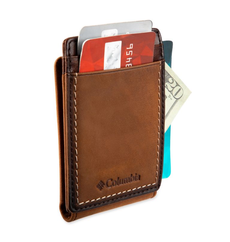 Men’s Zion Park Front Pocket Wallet, Color: Brown, image 12