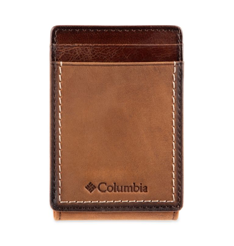 Men’s Zion Park Front Pocket Wallet, Color: Brown, image 5