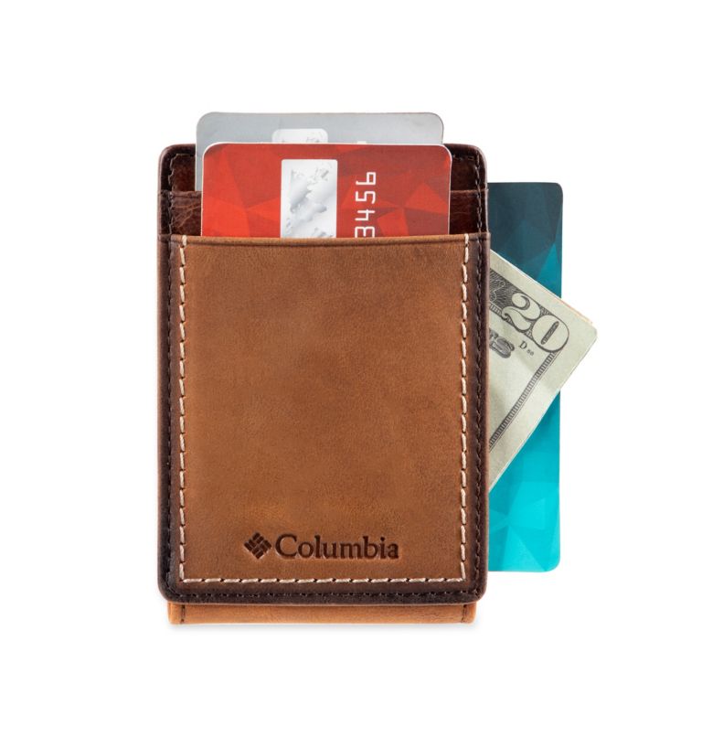 Men’s Zion Park Front Pocket Wallet, Color: Brown, image 6