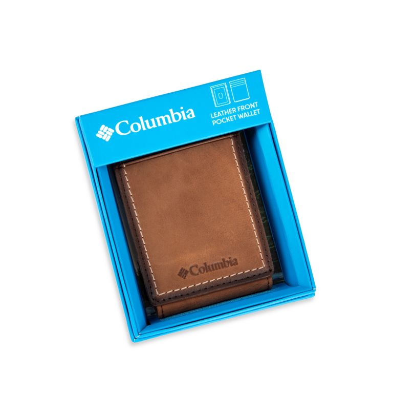 Men’s Zion Park Front Pocket Wallet, Color: Brown, image 8