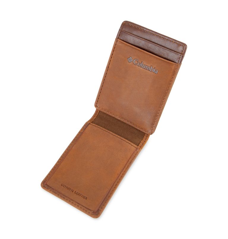 Men’s Zion Park Front Pocket Wallet, Color: Brown, image 9