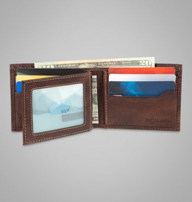 YDJFCCTD Men's Bifold Wallet - Slim Leather Billfold With 8 Card Slots, 2 ID Windows & Masonic Design - View #4
