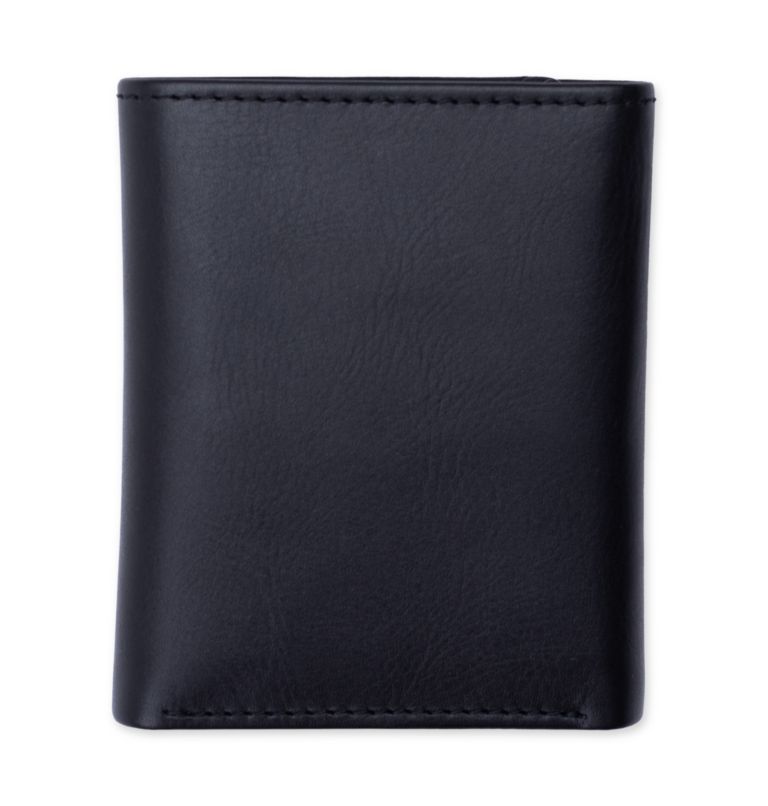 Men’s Extra Capacity Trifold Wallet, Color: Black, image 2