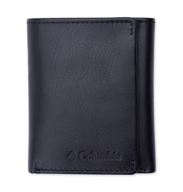 Men’s Extra Capacity Trifold Wallet, Color: Black, image 1