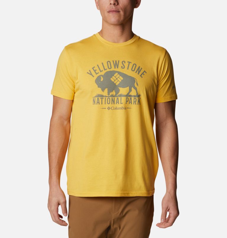 Men's Pack Yellowstone T-Shirt, Color: Golden Nugget, image 1