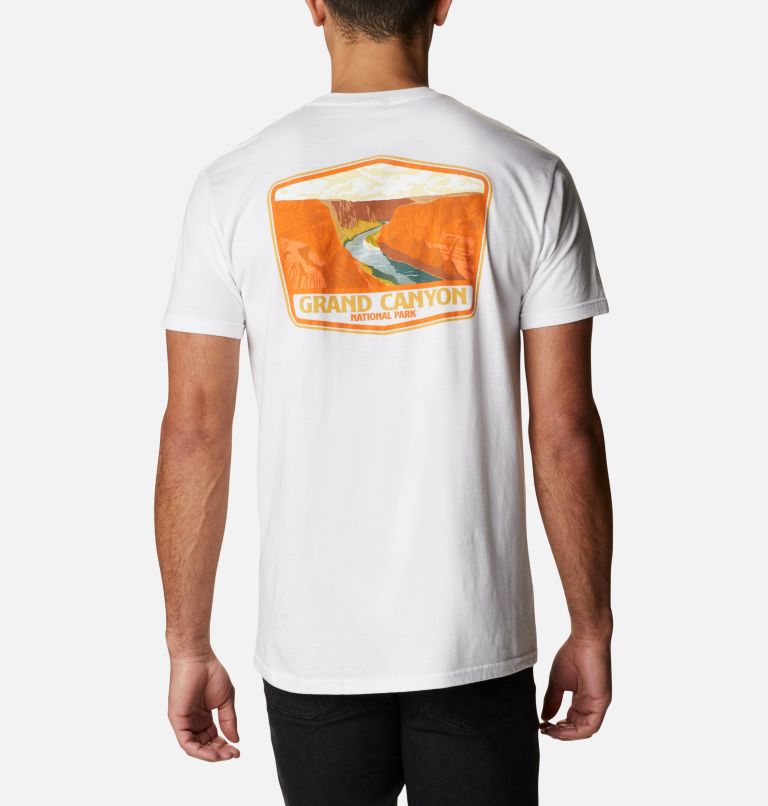 Thumbnail: Men's  Grand Canyon II T-Shirt, Color: White, image 1