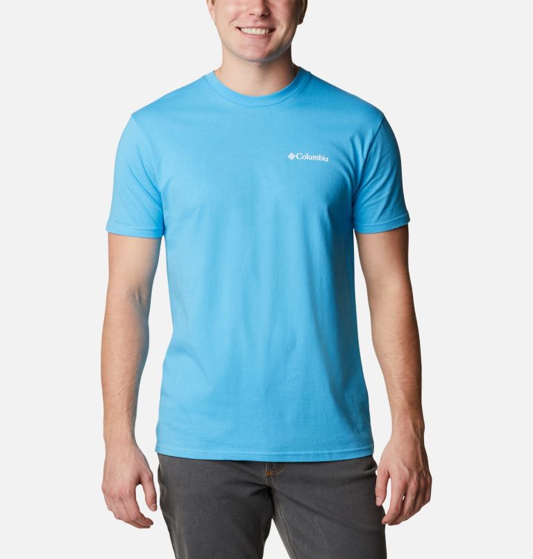 Thumbnail: Men's Nova Graphic T-Shirt, Color: Yacht, image 2