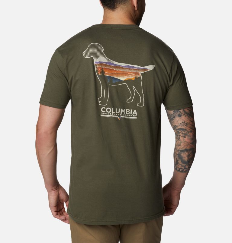 Men's Bound Graphic T-Shirt, Color: Surplus Green, image 1
