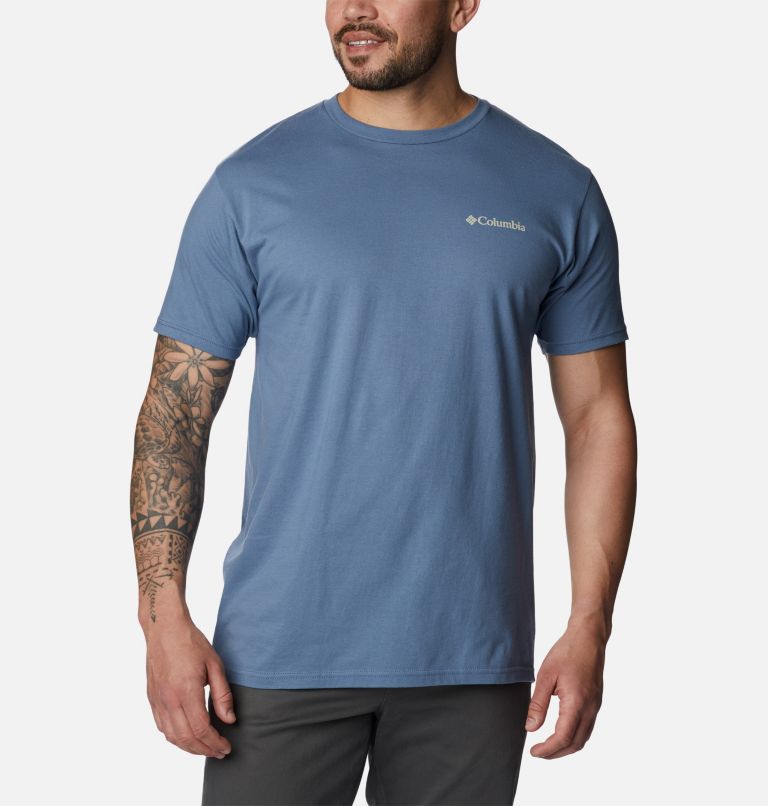 Men's New Heights Graphic T-Shirt, Color: Steel, image 2